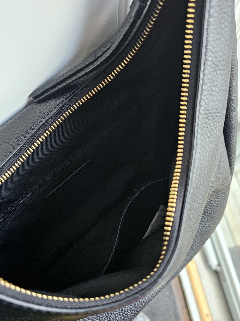 Coach Black Pebbled Leather Hobo with Gold Hardware - Picture 5 of 12